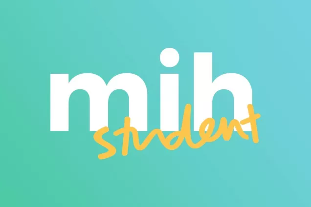 MiH Student logo. Image.